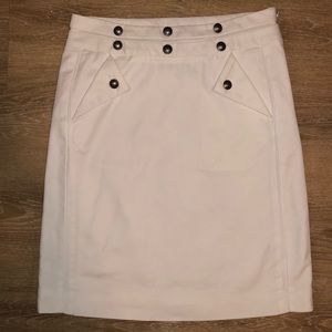 Club Monaco Sailor inspired pencil skirt.